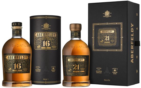 Aberfeldy 16 & 21 Year Old Madeira Cask Finish Aberfeldy 16 & 21 Year Old Madeira Cask Finish