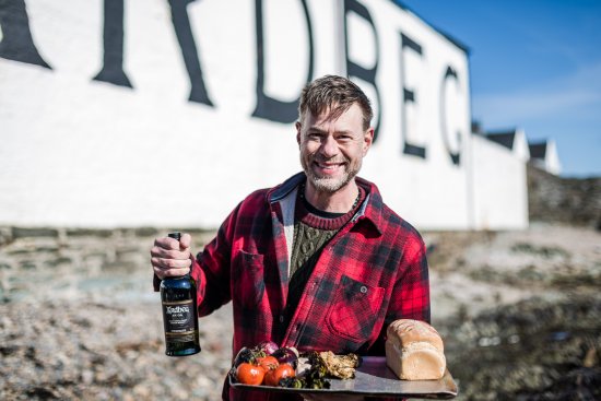 DJ BBQ at the Ardbeg Distillery