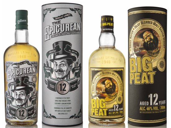 Big Peat 12 Year Old and The Epicurean 12 Year Old