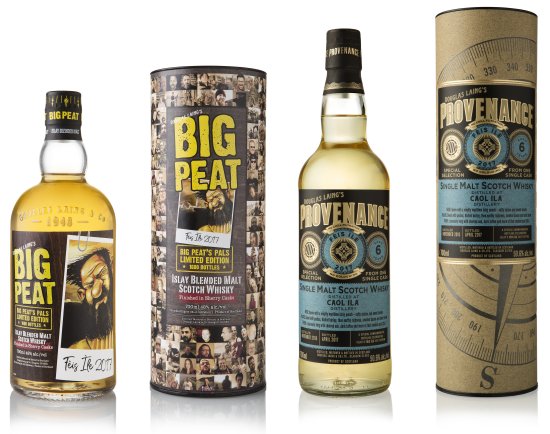 Big Peat's Pals and a single cask Provenance Caol Ila 6 Year Old Feis Ile 2017. Big Peat's Pals and a single cask Provenance Caol Ila 6 Year Old Feis Ile 2017.