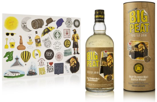 Big Peat Feis Ile 2018 Edition and stickers.