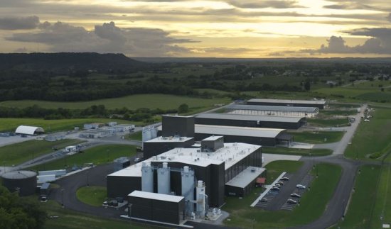 Diageo's new carbon neutral Bulleit whiskey distillery, Lebanon, Kentucky