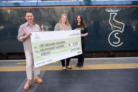 Caledonian Sleeper Whisky Raises �500 for The Railaway Children Charity