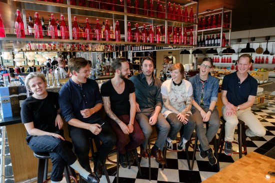 Compass Box The Circle 2018 finalists with John Glaser (far right) Compass Box The Circle 2018 finalists with John Glaser (far right)