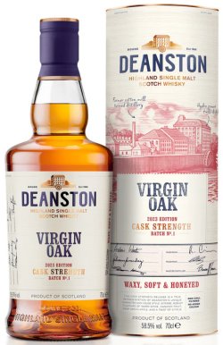 Deanston Virgin Oak Cask Strength Batch 1 2023 Edition