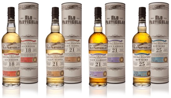 Douglas Laing’s Old Particular Single Cask Scotch Malt Whisky Range.