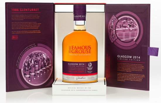 The Famous Grouse Release Limited Edition Commonwealth Games Whisky For Glasgow 2014