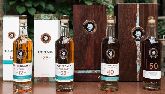 New Fettercairn whisky range.