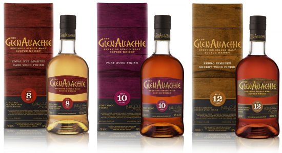 The GlenAllachie Wood Finish Range