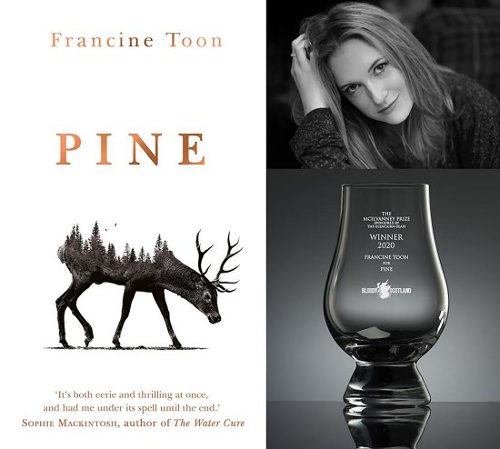 Winner of the Glencarirn Whisky Glass sponsored McIlvanney Prize 2020 is Francine Toon with Pine.