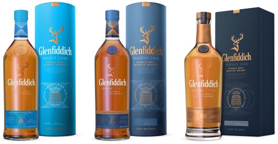 Travel retail exclusive Glenfiddich Cask Collection: Glenfiddich Select Cask, Reserve Cask and Vintage Cask now available at Korea, Gimpo airport