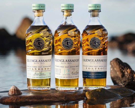 New GlenGlassaugh Whisky Range L-R: Glenglassaugh Sandend, 12 Year Old and Portsoy New GlenGlassaugh Whisky Range L-R: Glenglassaugh Sandend, 12 Year Old and Portsoy