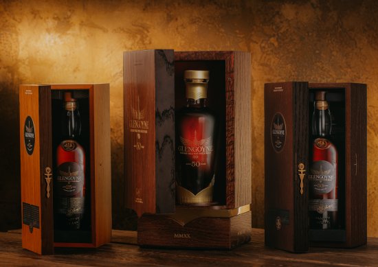 The Glengoyne 50 Year Old picture with the new 30 Year Old and the outstanding 25 Year Old.