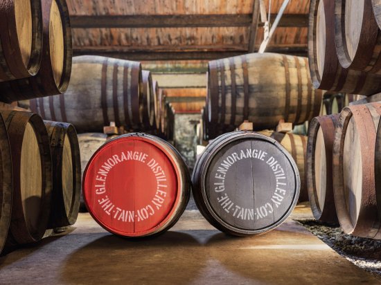 Glenmorangie First and Second Fill Casks in Warehouse