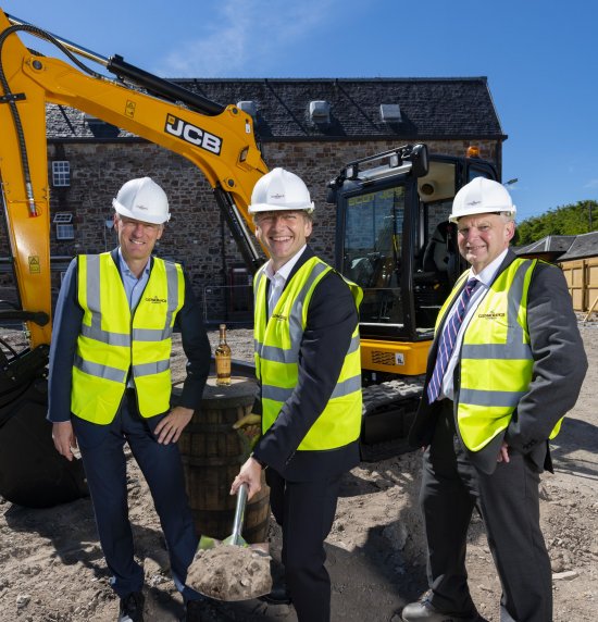 Glenmorangie breaks ground on new still house. Glenmorangie breaks ground on new still house.