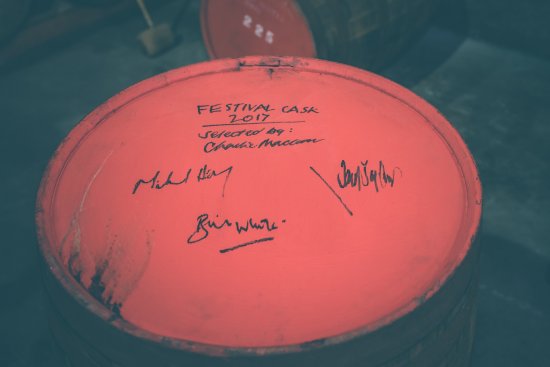 Limited Edition Glen Scotia 2017 Campbeltown Festival bottling hand-picked by a panel including Glen Scotia distillery manager Iain McAlistair and Whisky Writer Charles MacLean.