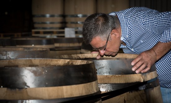 InchDairnie visit from Spanish cooperage - Jos� Luis Rodriguez (Photo Eddie Baird)