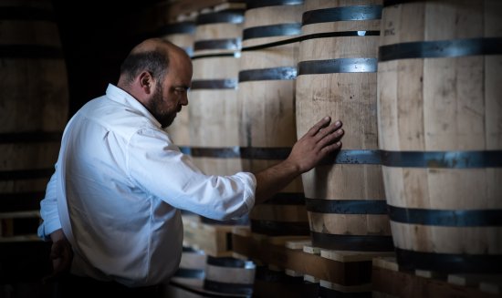 InchDairnie visit from Spanish cooperage - Juan Manuel Rodriguez (Photo Eddie Baird)