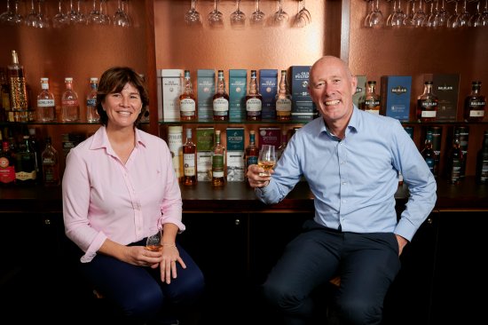 Internatoional Beverage Global Sales Director Veronica Amago and Operations Director Alan Mitchell Internatoional Beverage Global Sales Director Veronica Amago and Operations Director Alan Mitchell