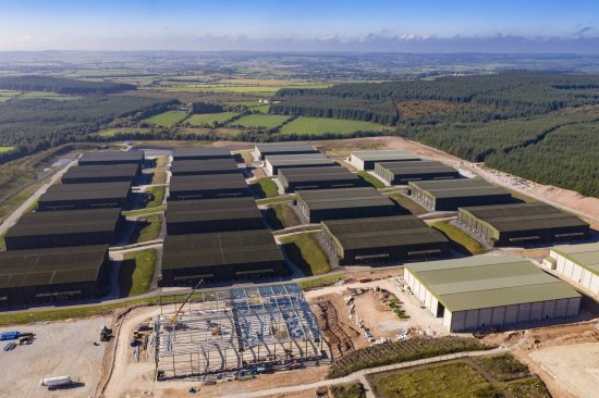 Irish Distillers maturation site in Dungourney, Co. Cork