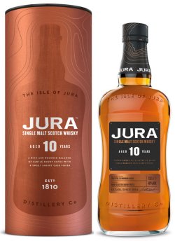 New Jura 10 Year Old Oloroso sherry finished whisky.