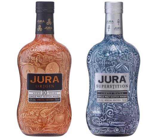 Win a trip to Jura with the ne special edition Jura Superstition and Jura Origin 10 Year Old gift packs.