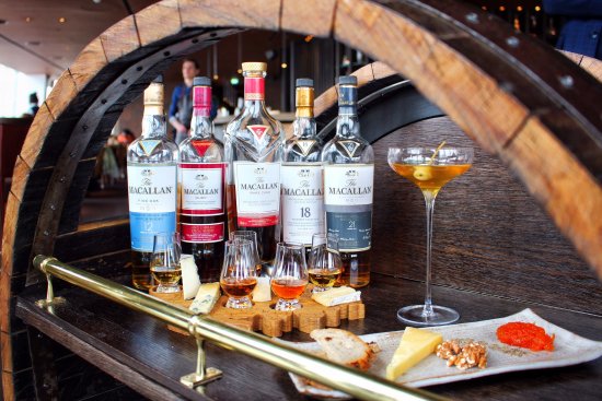 The Macallan Whisky Trolley At Oblix At The Shard