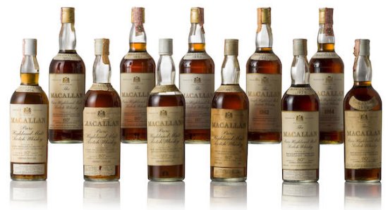 Bonham's The Macallan whisky auction.