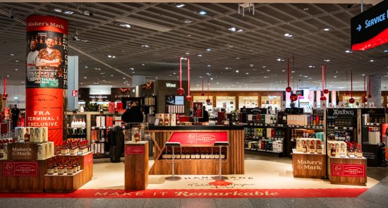 Maker's Mark Wood Finishing Series Frankfurt Edition at Frankfurt Airport