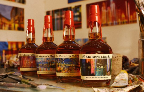 Maker's Mark airport-exclusive Artist Series