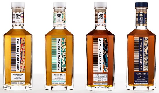 Method and Madness Irish whiskey range 