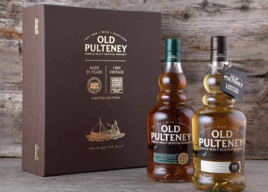 Old Pulteney 21 Year Old & 1989 Vintage Twin Pack