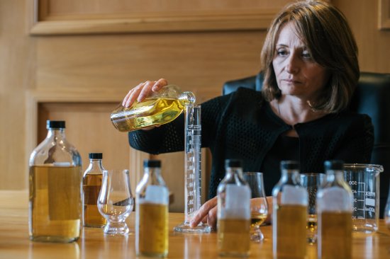 The BenRiach, Glenglassaugh and The GlenDronach Master Blender Rachel Barrie at work.