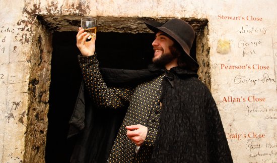 Whisky Month Edinburgh May 2017 - The Real Mary King�s Close �Cask Is King� Tour