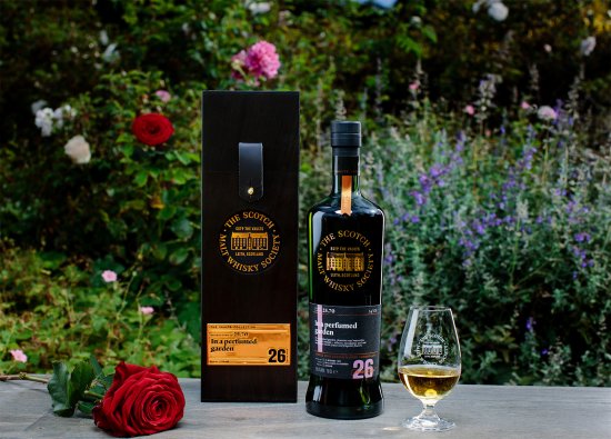 SMWS Cask No. 25.70 Rosebank 26 year old - Credit Peter Dibdin at Botanic Gardens Edinburgh