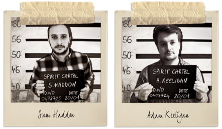 Spirit Cartel new members Sam Haddon and Adam Keeligan.