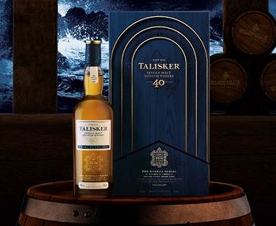 Talisker Bodega Series - Talisker 40 Year Old Amontillado Sherry Finish.