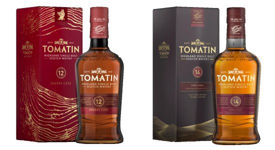 Tomatin 12 Year Old Sherry Cask and the Tomatin 14 Year Old Port Cask