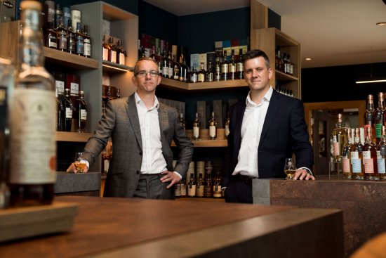 Whisky Hammer founders Craig Milne and Daniel Milne