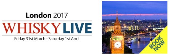 Whisky Live London 2017 tickets now available.