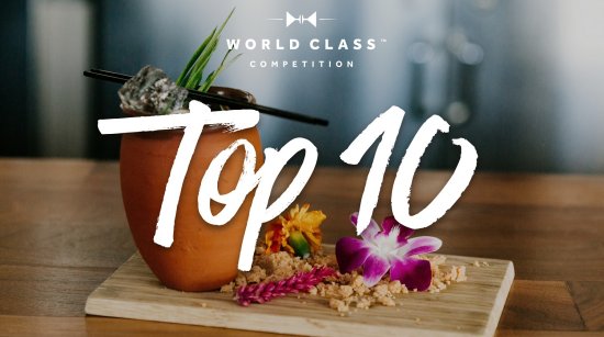 Diageo Reserve World Class GB 2018 Top Ten